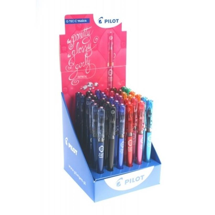 FINE PEN 0.4 G-TEC-C MAICA MIX OF COLORS DISPLAY 36PCS REMOTE CONTROL PIBL-GCM4D